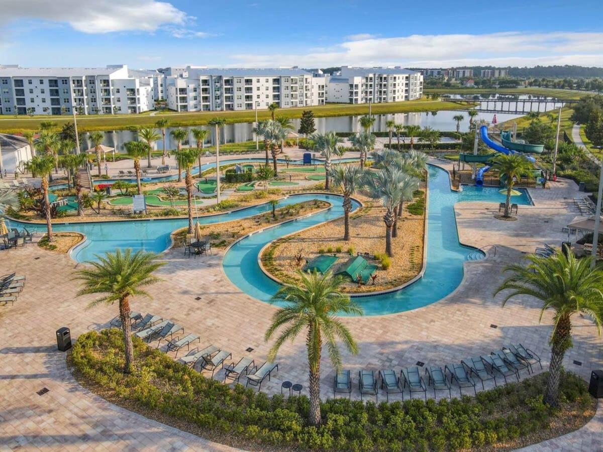 Gorgeous 2Br Lakeview Condo With Waterpark Kissimmee Dış mekan fotoğraf