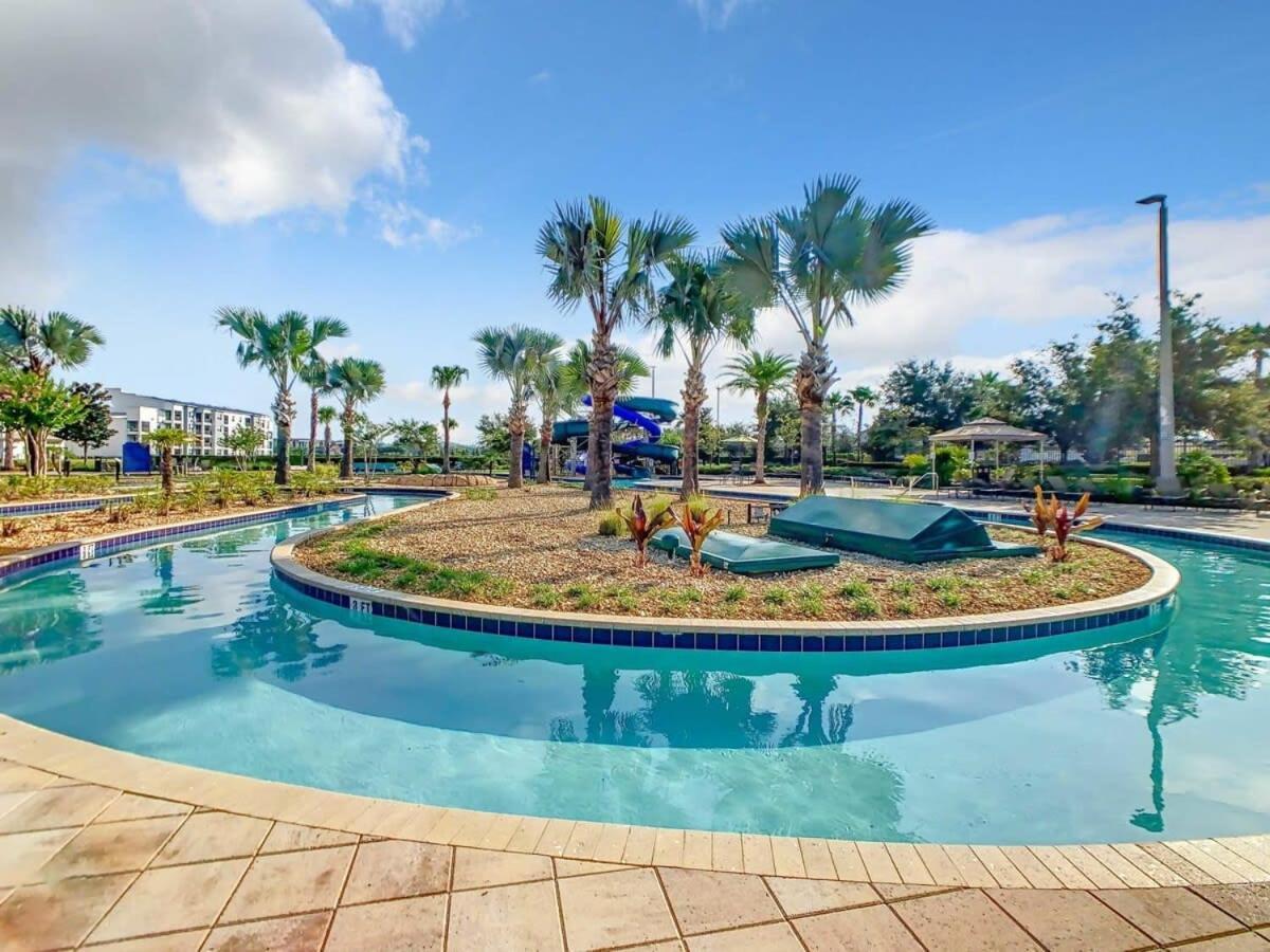 Gorgeous 2Br Lakeview Condo With Waterpark Kissimmee Dış mekan fotoğraf