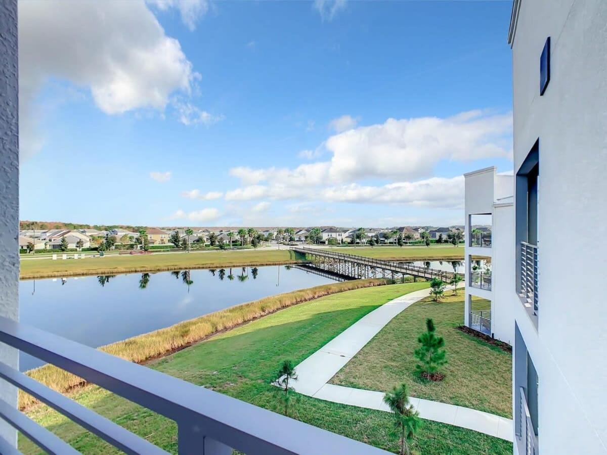 Gorgeous 2Br Lakeview Condo With Waterpark Kissimmee Dış mekan fotoğraf